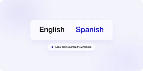Local teams in English and Spanish